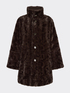 Giaccone reversibile in nylon eco shearling image number 6
