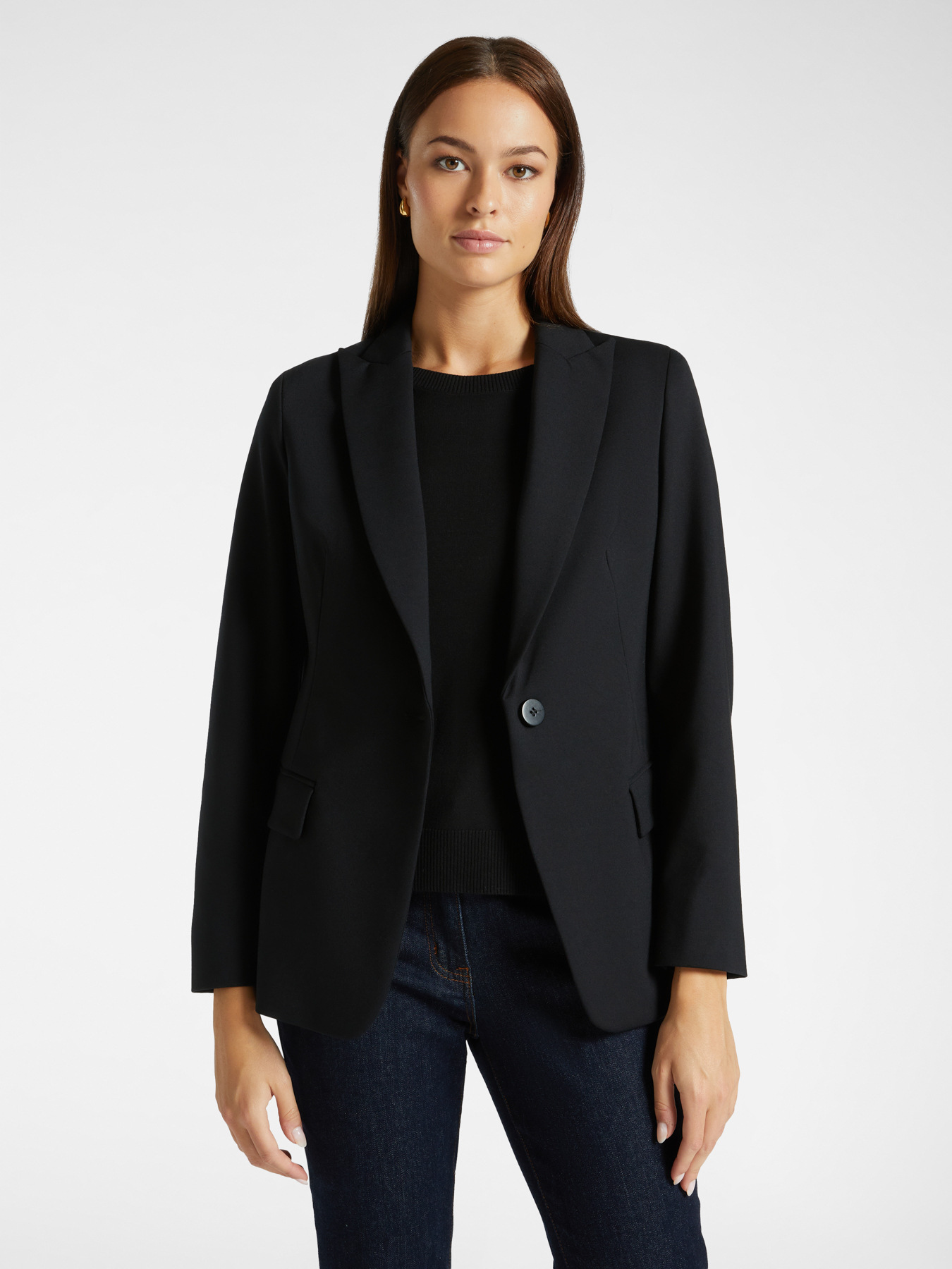 Blazer in Milan stitch image number 0