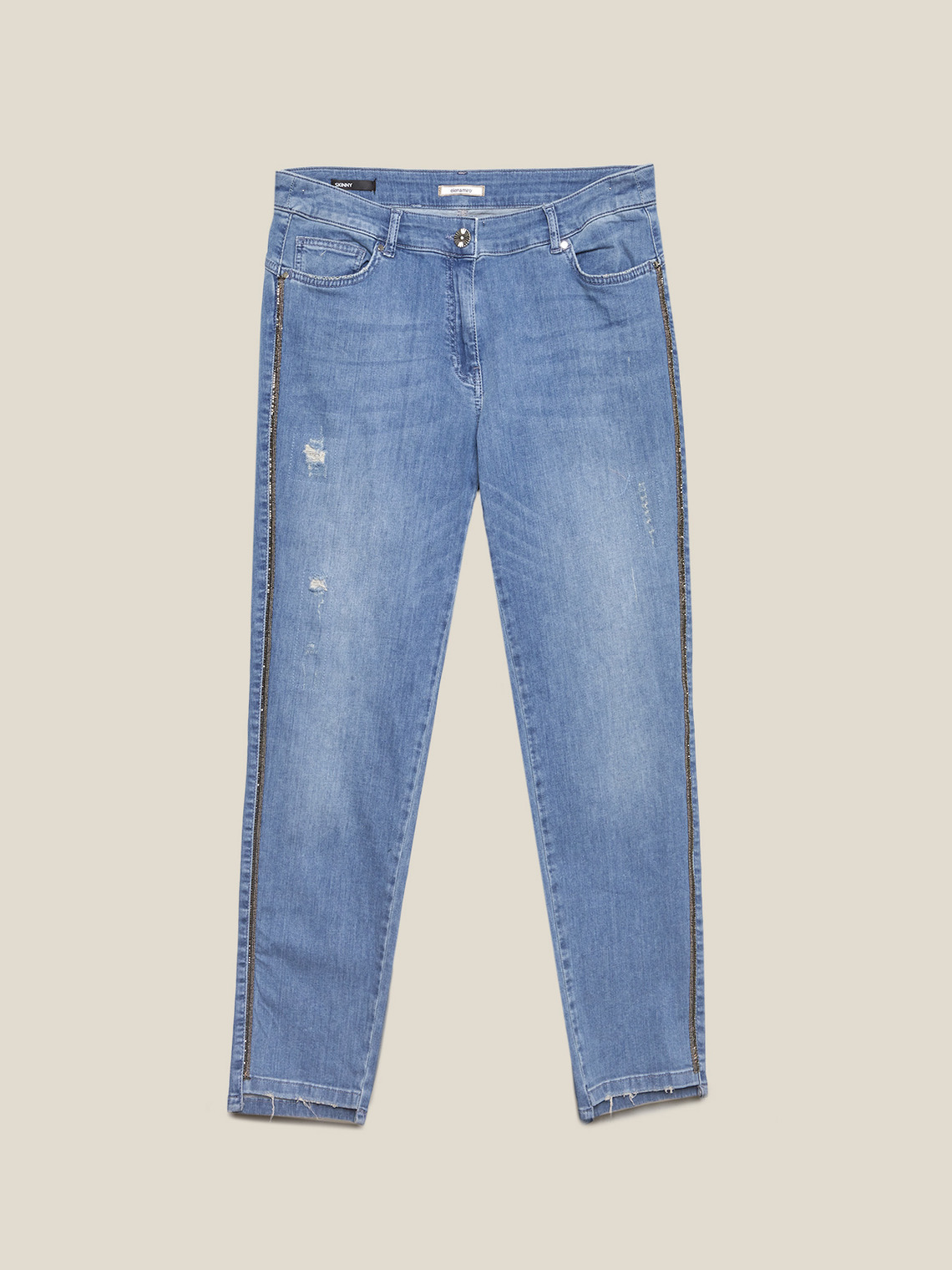 Elenamiro: Jeans con perline_8