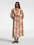 Printed shirt dress image number 0