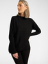 Pull en viscose avec motif &agrave; rayures image number 0