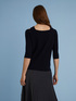 STRETCH VISCOSE SWEATER image number 1