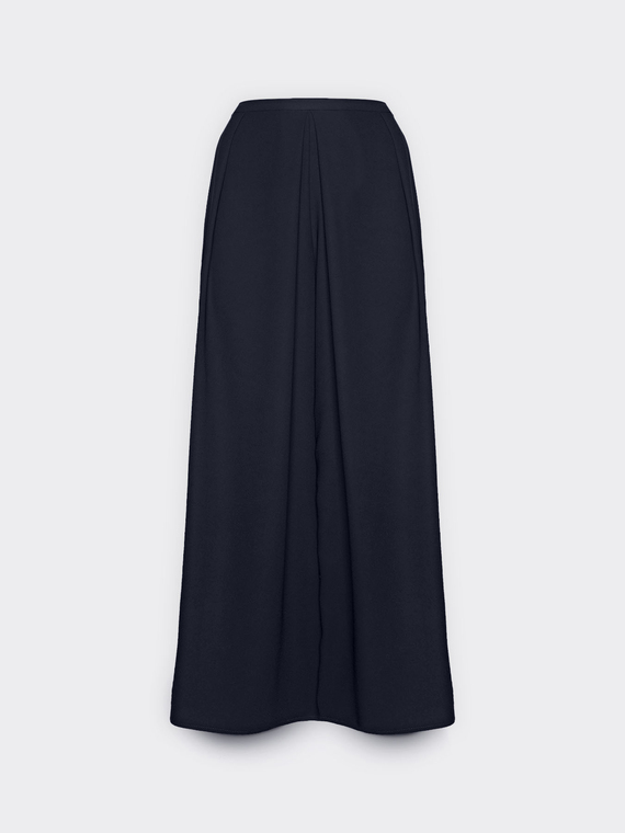 Pantalon palazzo en cady