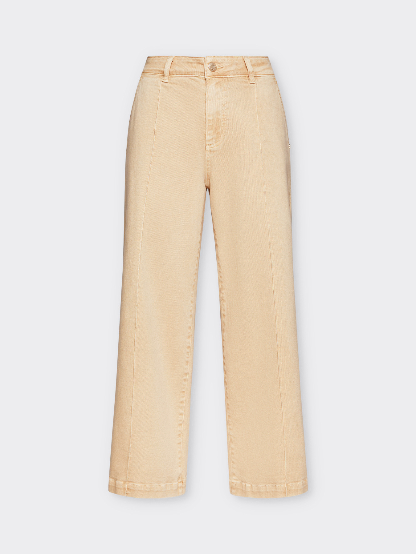 Pantaloni wide leg cropped image number 4