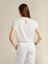 Blouse with pleated front image number 1