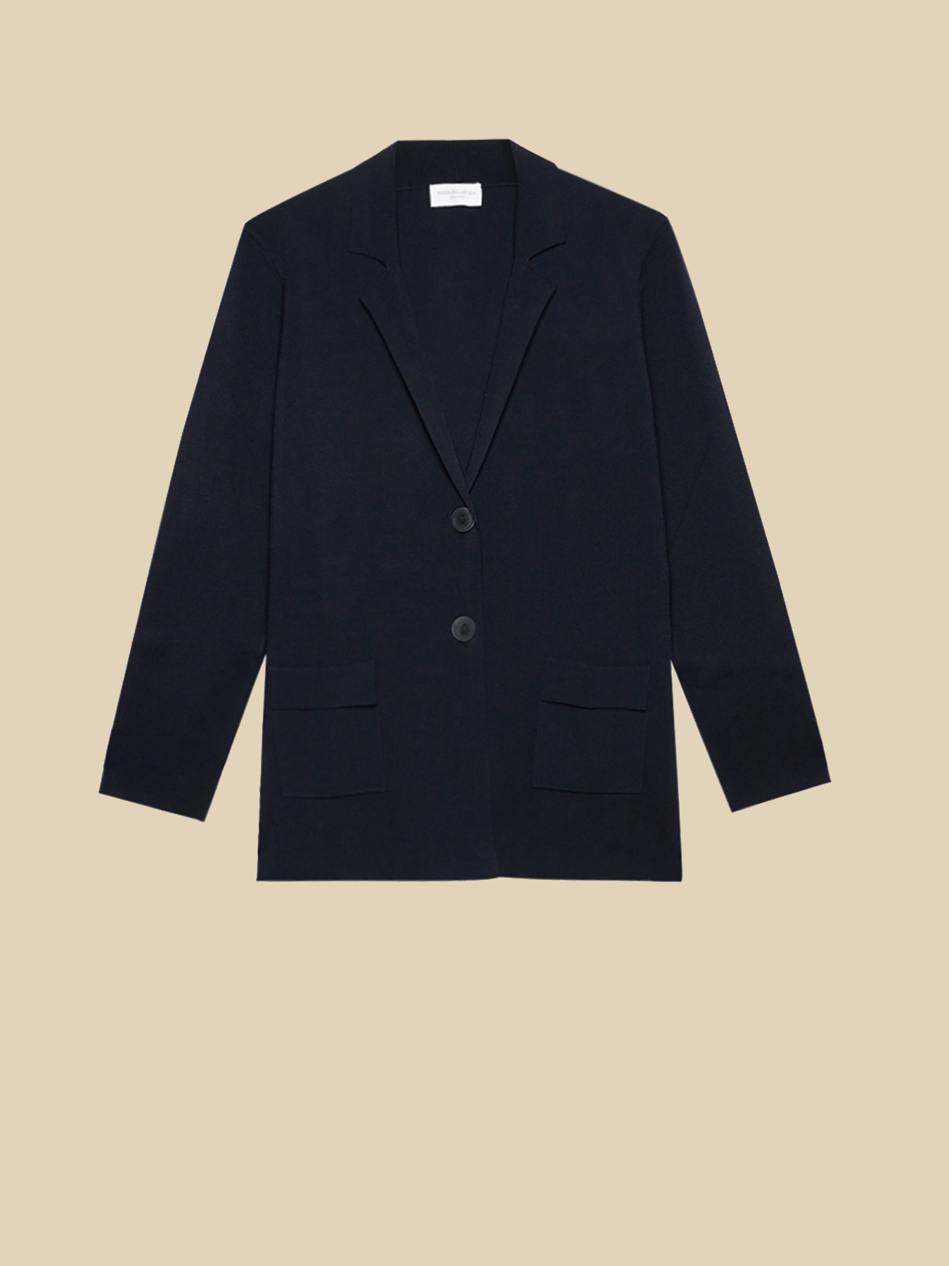 CREPE VISCOSE TRICOT JACKET image number 4