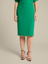Cady pencil skirt with embroidery image number 2