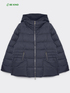 Matte nylon down jacket image number 4