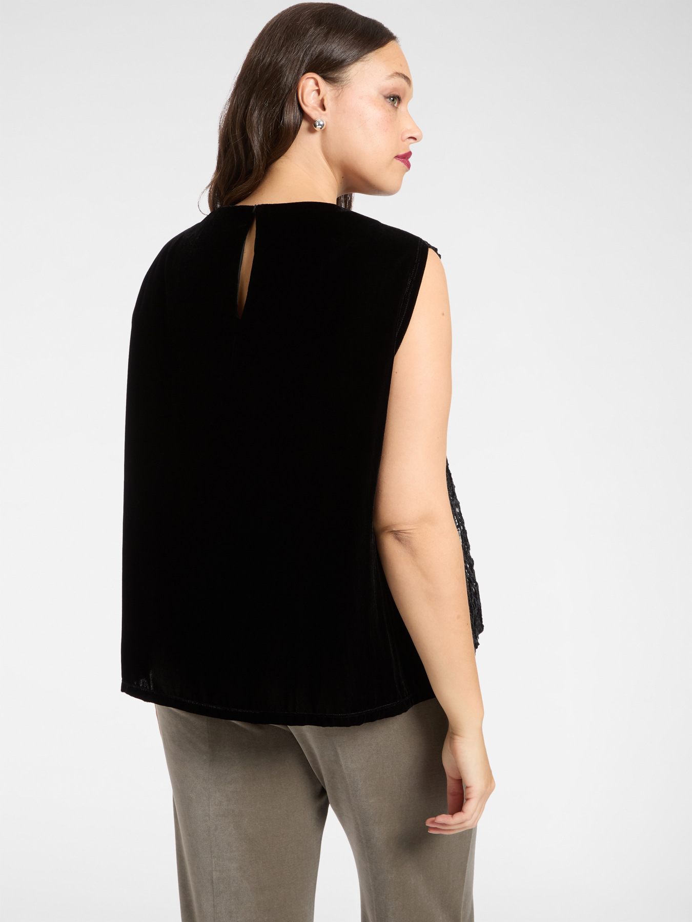 Top with embroidered front image number 1