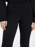 Pantaloni slim in punto Milano image number 3