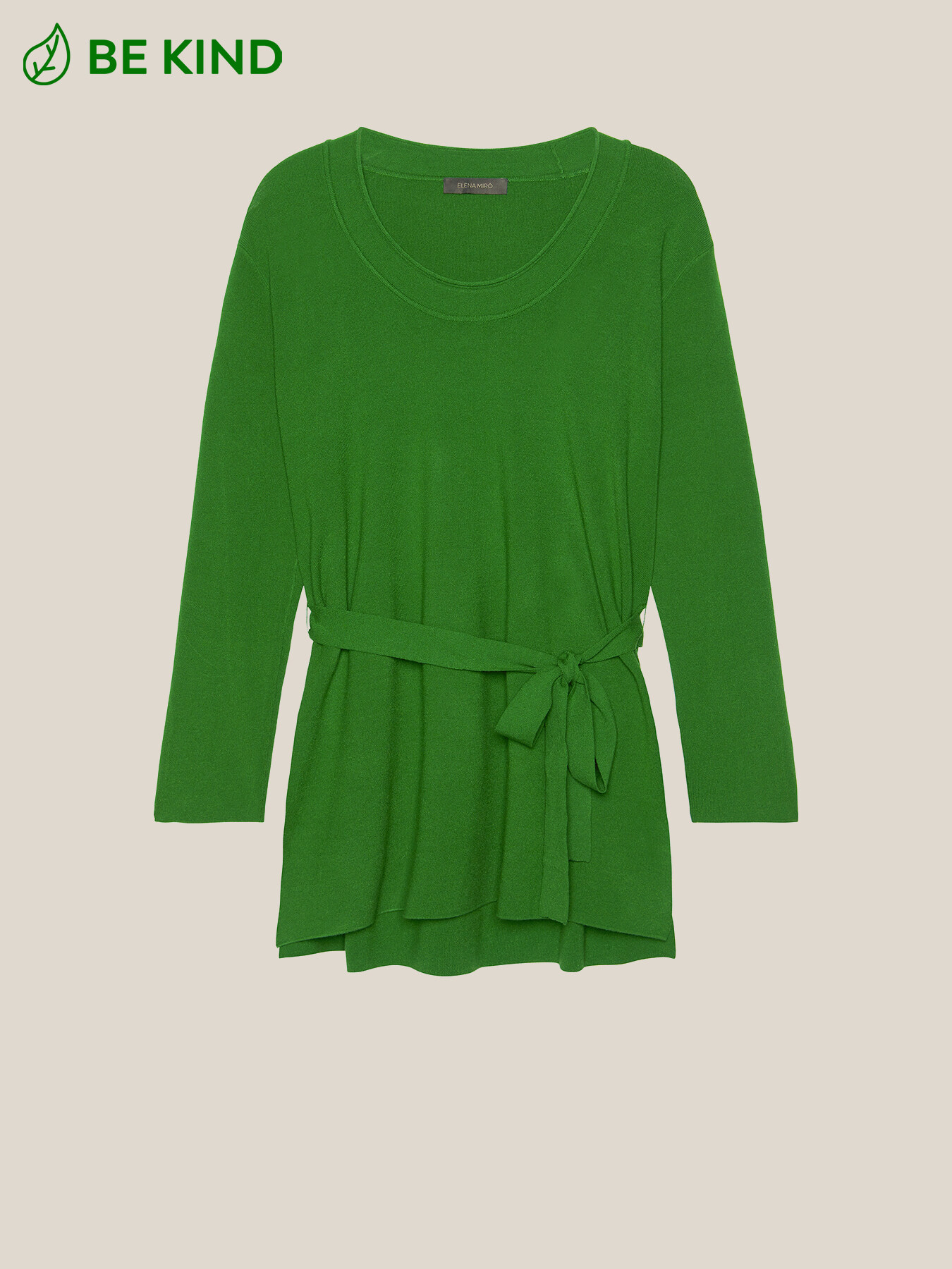 Pull long avec ceinture image number 4