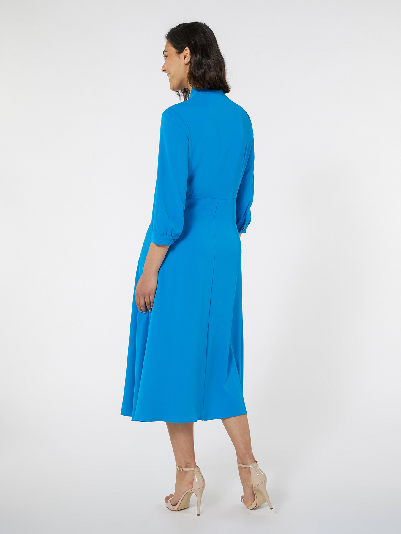 Langes Kleid mit Schleife image number 1