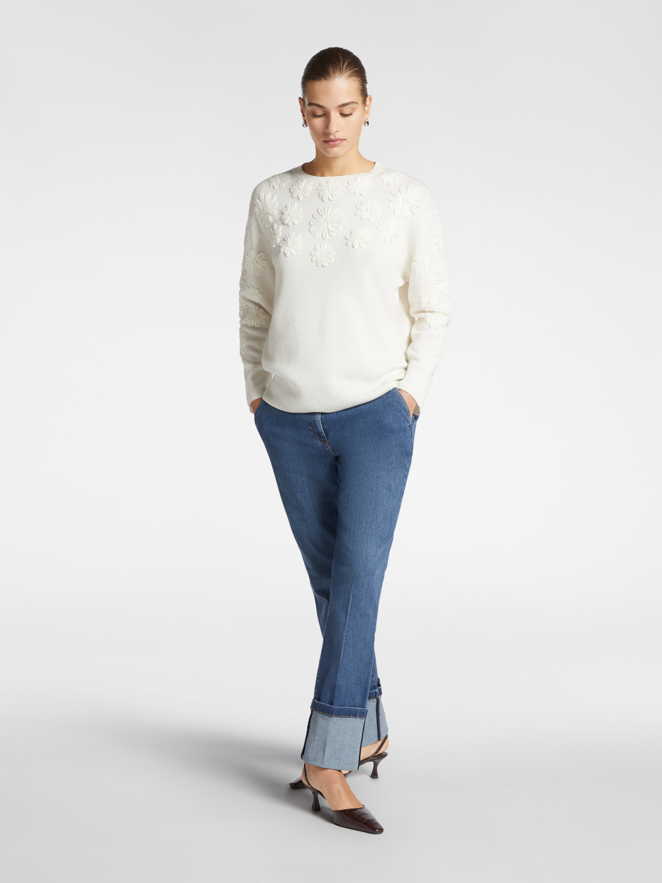 Jeans mit Aufschlag image number 0