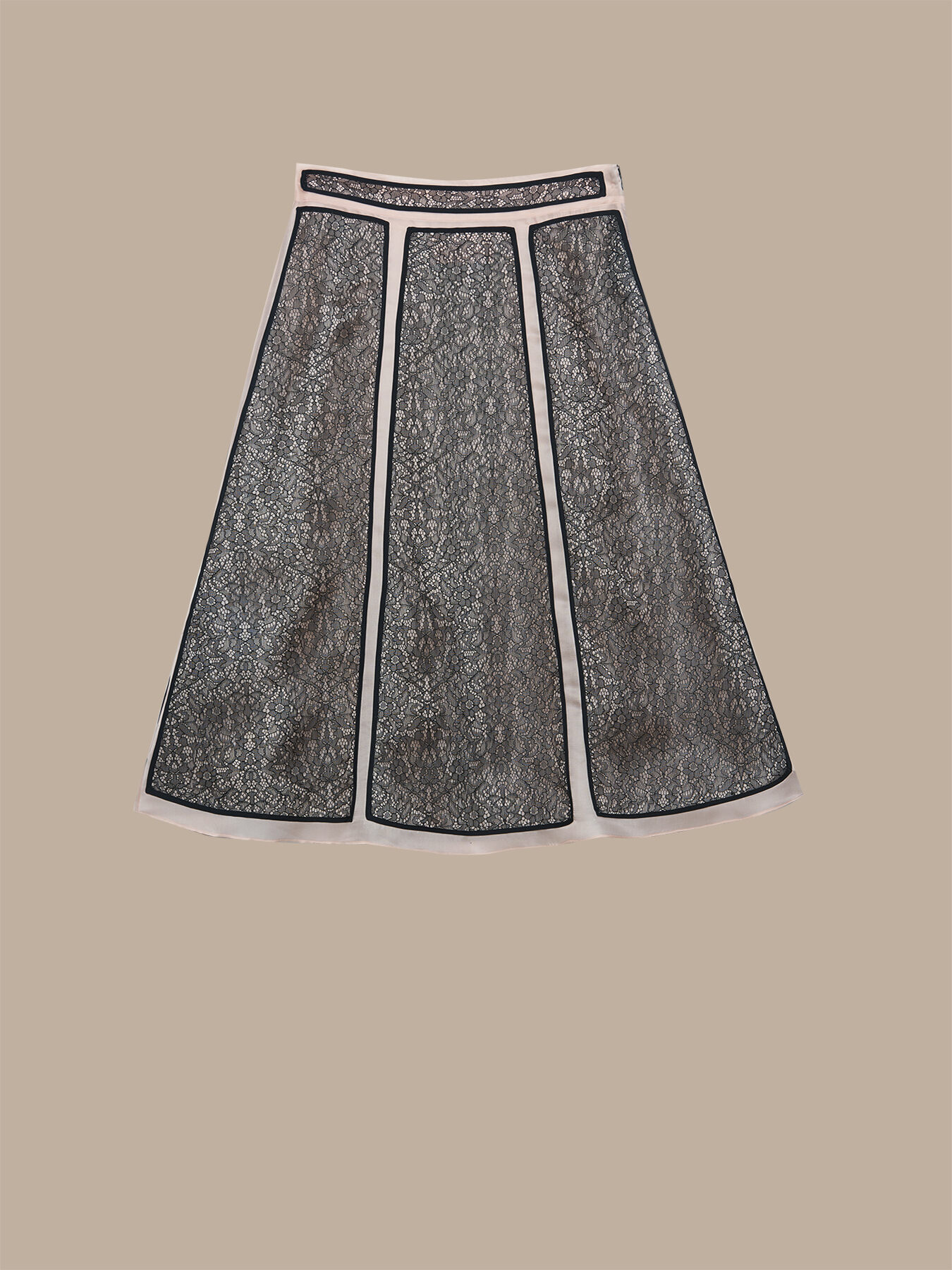 FALDA DE ORGANZA Y ENCAJE image number 4