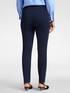 Slim-fit trousers in Milanese stitch image number 1