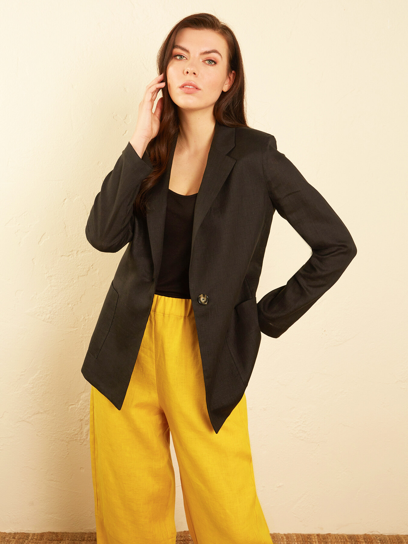 JACKE AUS REINEM LEINEN image number 2