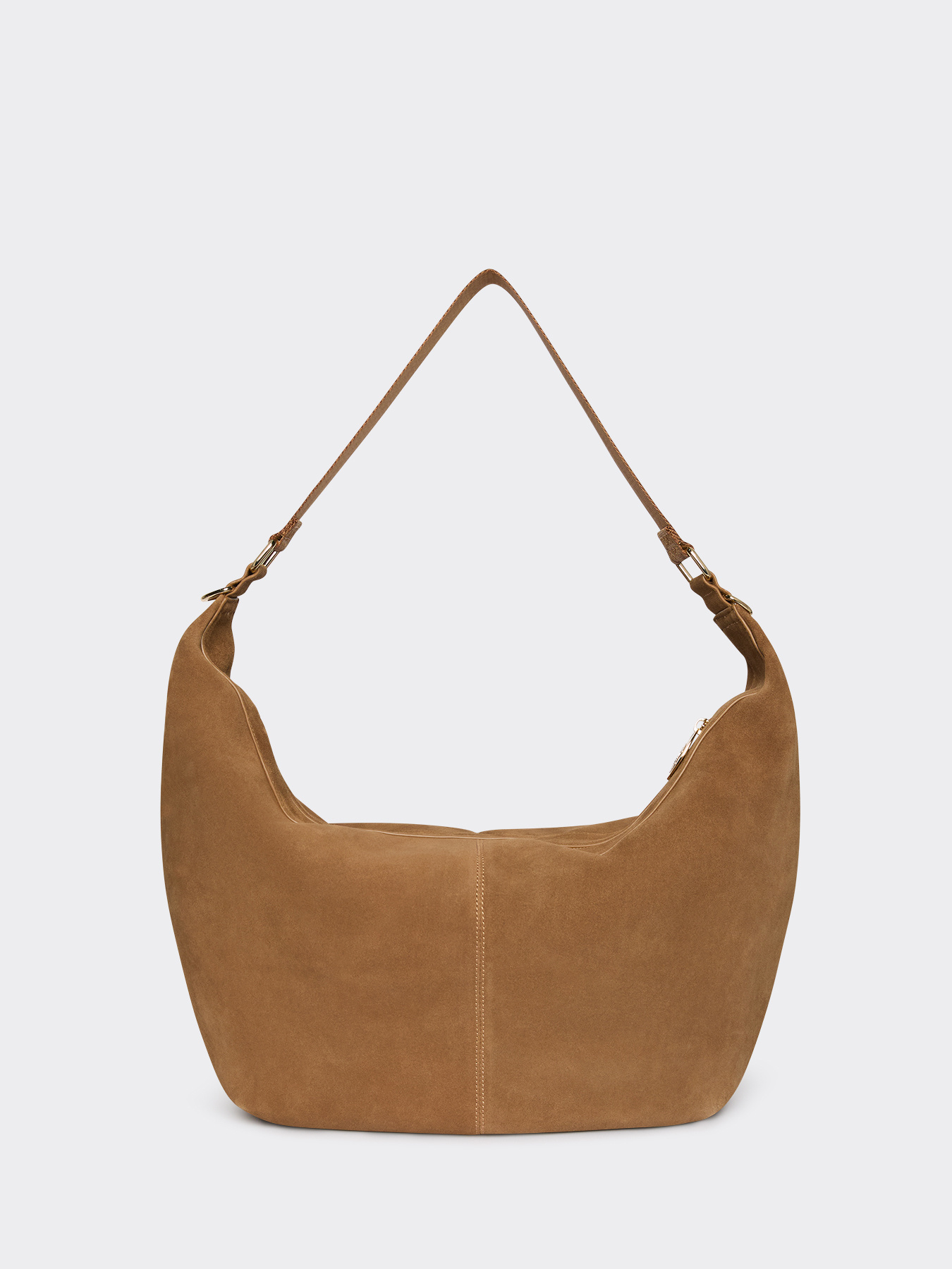 Grand sac HOBO en su&egrave;de image number 3
