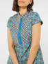 Kleid aus bedrucktem Baumwollstretch image number 4