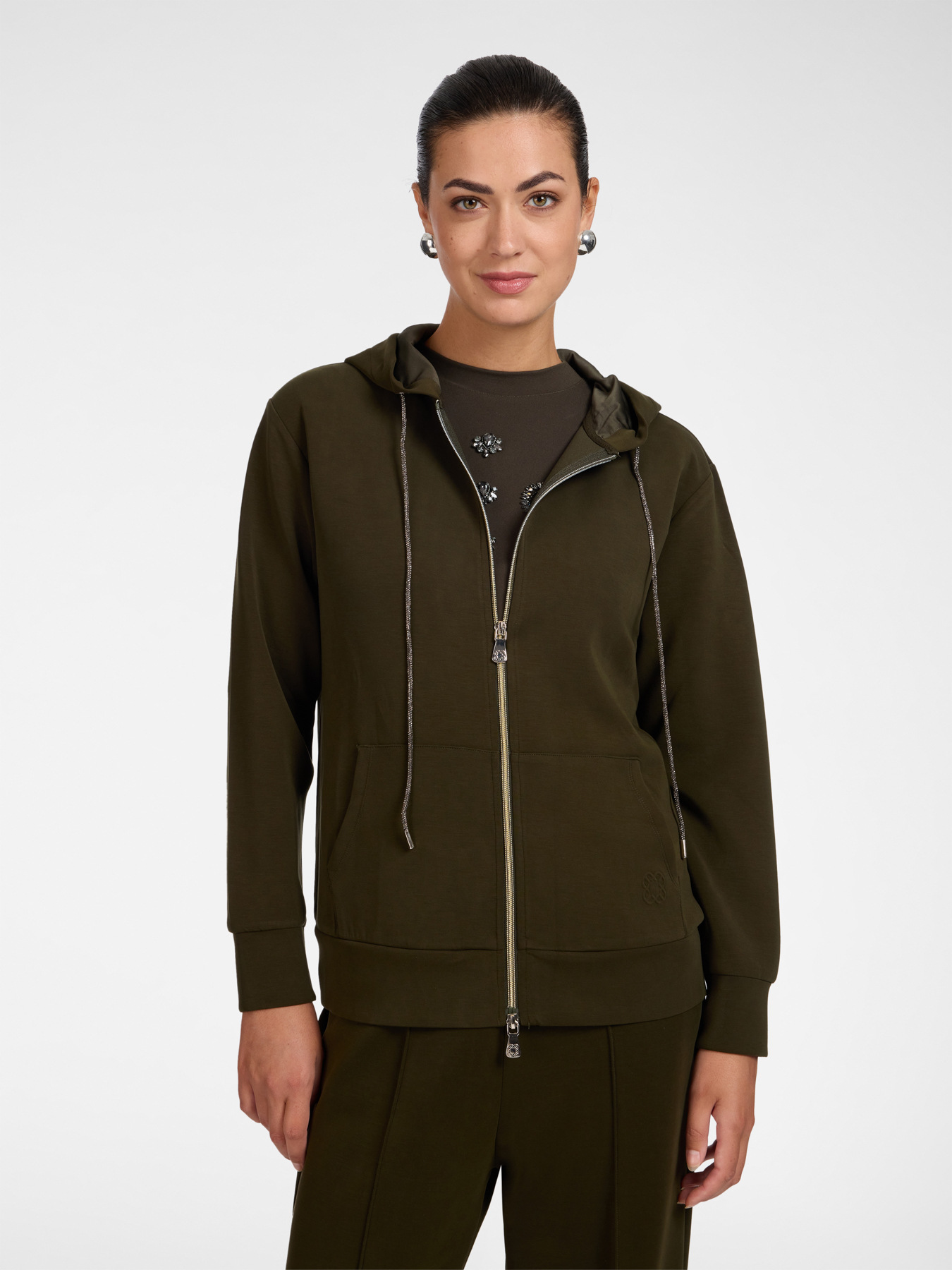 Kapuzenpullover aus Modal-Mischgewebe image number 0