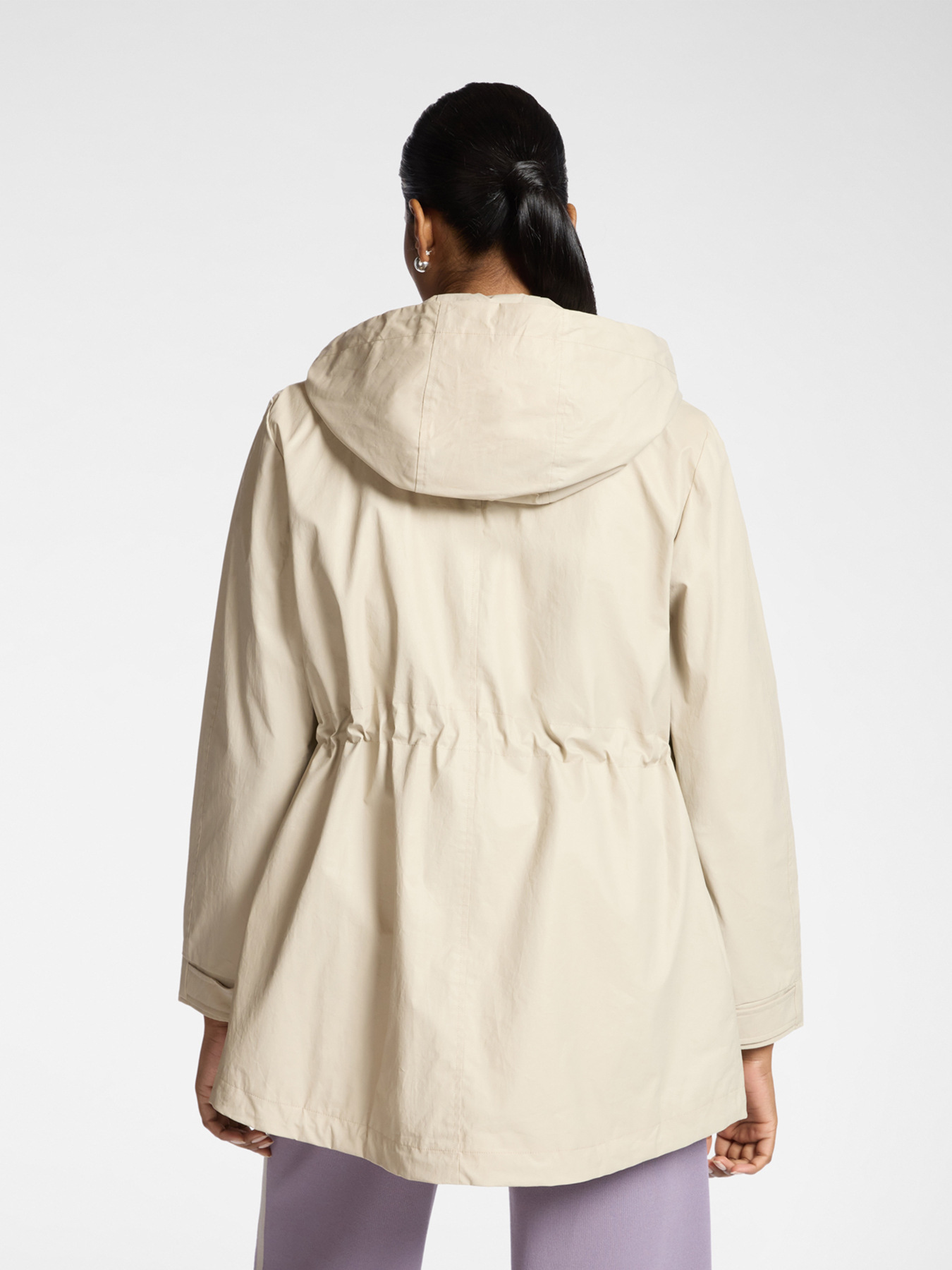 Parka layering con cappuccio image number 1