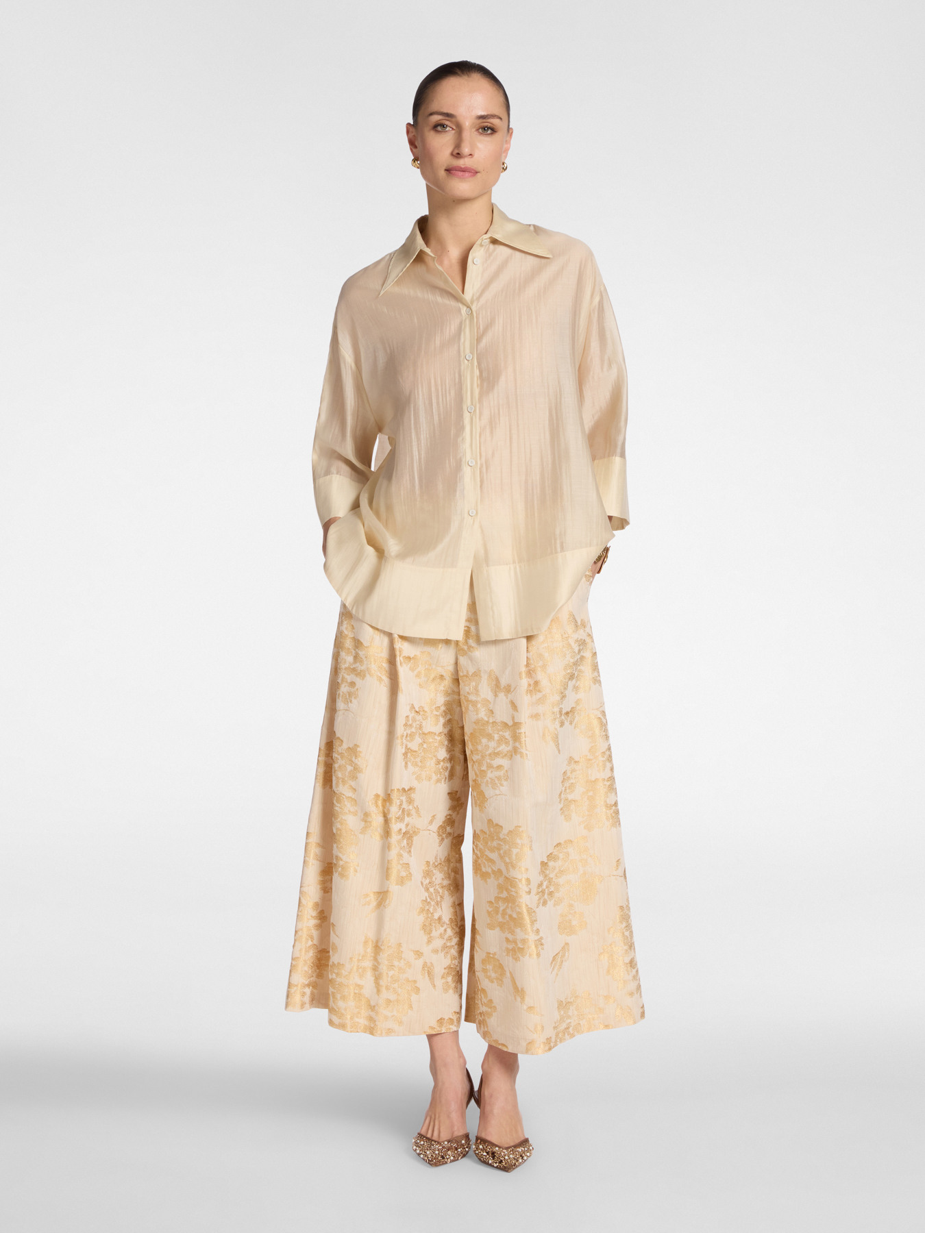 Camicia in organza image number 2