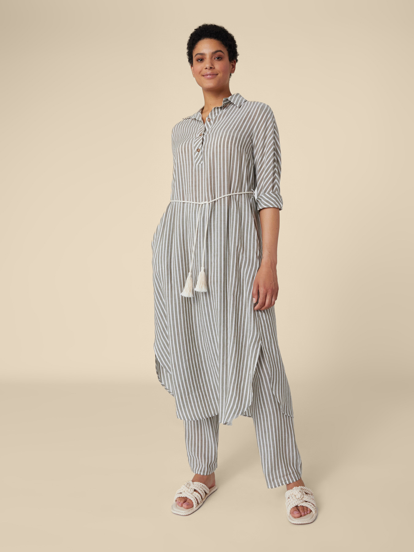 ROBE EN LIN ET LYOCELL image number 1