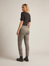 JACQUARD STOVEPIPE TROUSERS image number 1