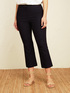 POWER STRETCH CANVAS KICK FLARE TROUSERS image number 3