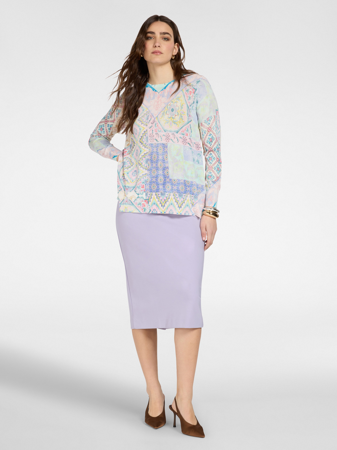 Midi skirt image number 0