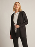 Flowy Milano-stitch jacket image number 0