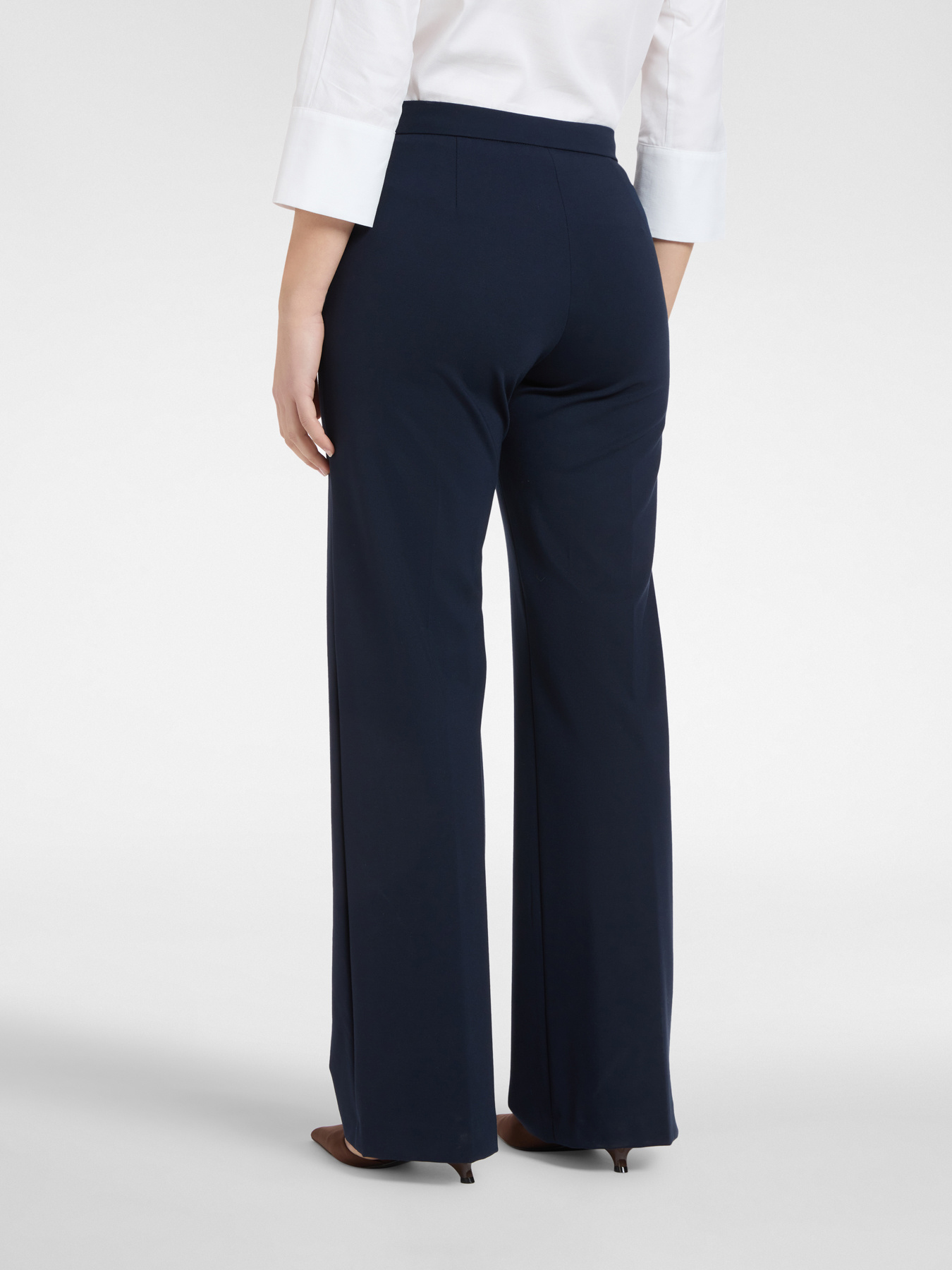 Pantalon homme en point milanais image number 1