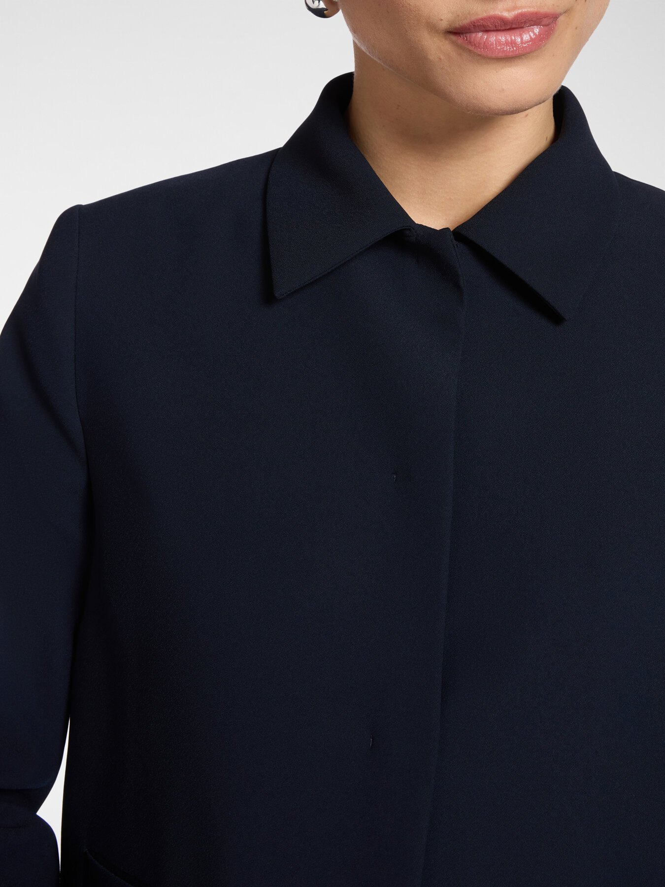 Jacke aus Cr&ecirc;pe-Gewebe image number 3