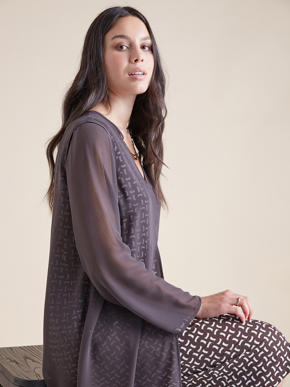 Elenamiro: Vestido elegante fantasia com colar_8