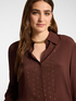 Camisa de viscosa con strass image number 3