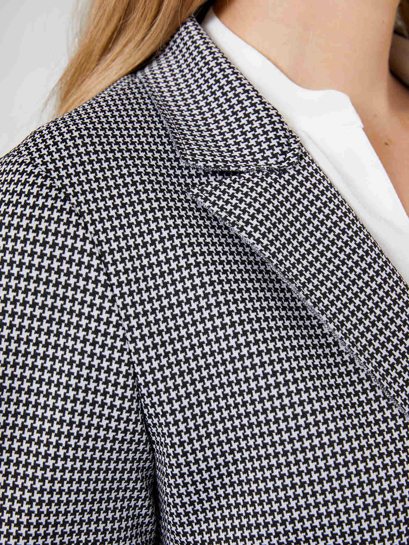 Jacquard blazer jacket image number 3