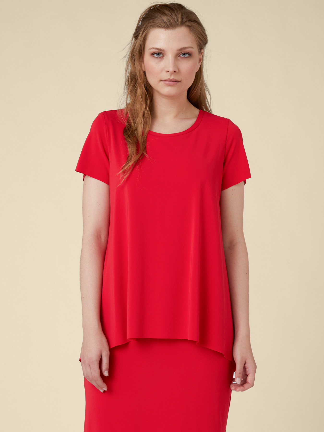 Crepe jersey dress - Elena Mirò - GB