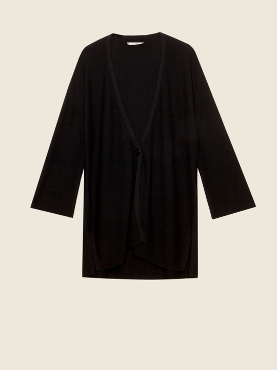 Elenamiro&nbsp;: Cardigan ample Noir_1