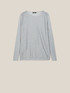 Camiseta amplia de lana virgen image number 4
