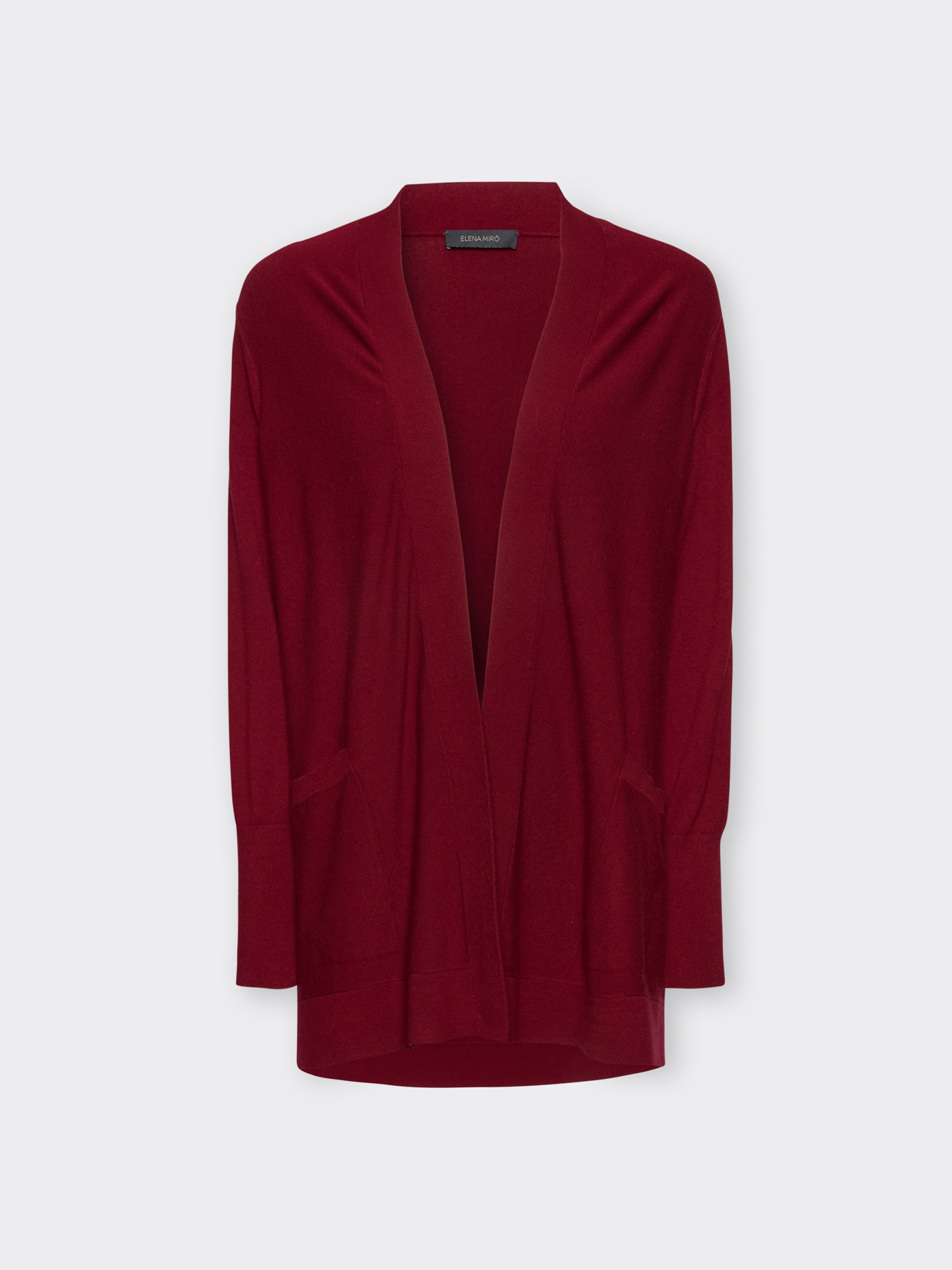 Cardigan in viscosa comfort image number 4