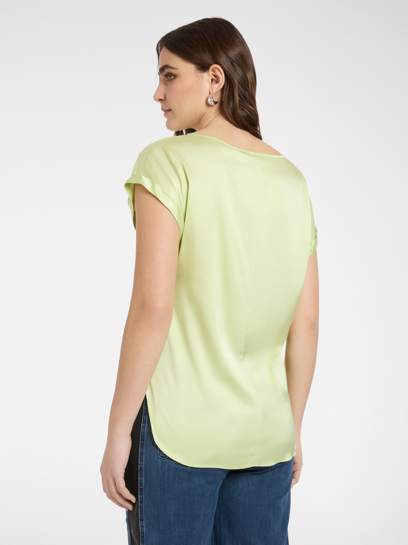 Blouse en satin image number 1