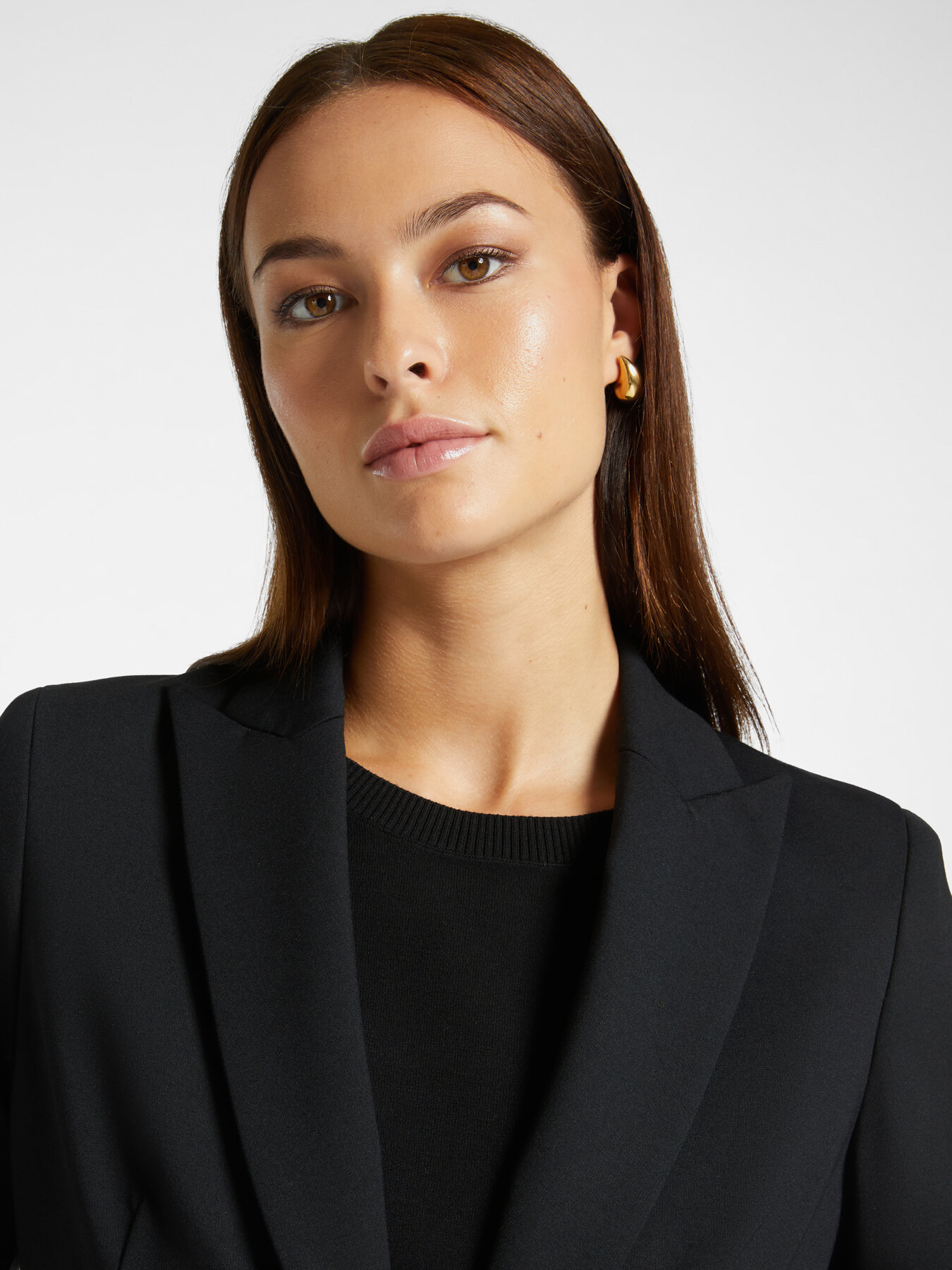 Blazer in Milan stitch image number 3