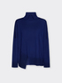 Rollkragenpullover aus Wolle mit asymmetrischem Abschluss image number 4