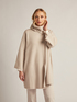 Oversized felted wool coat image number 2