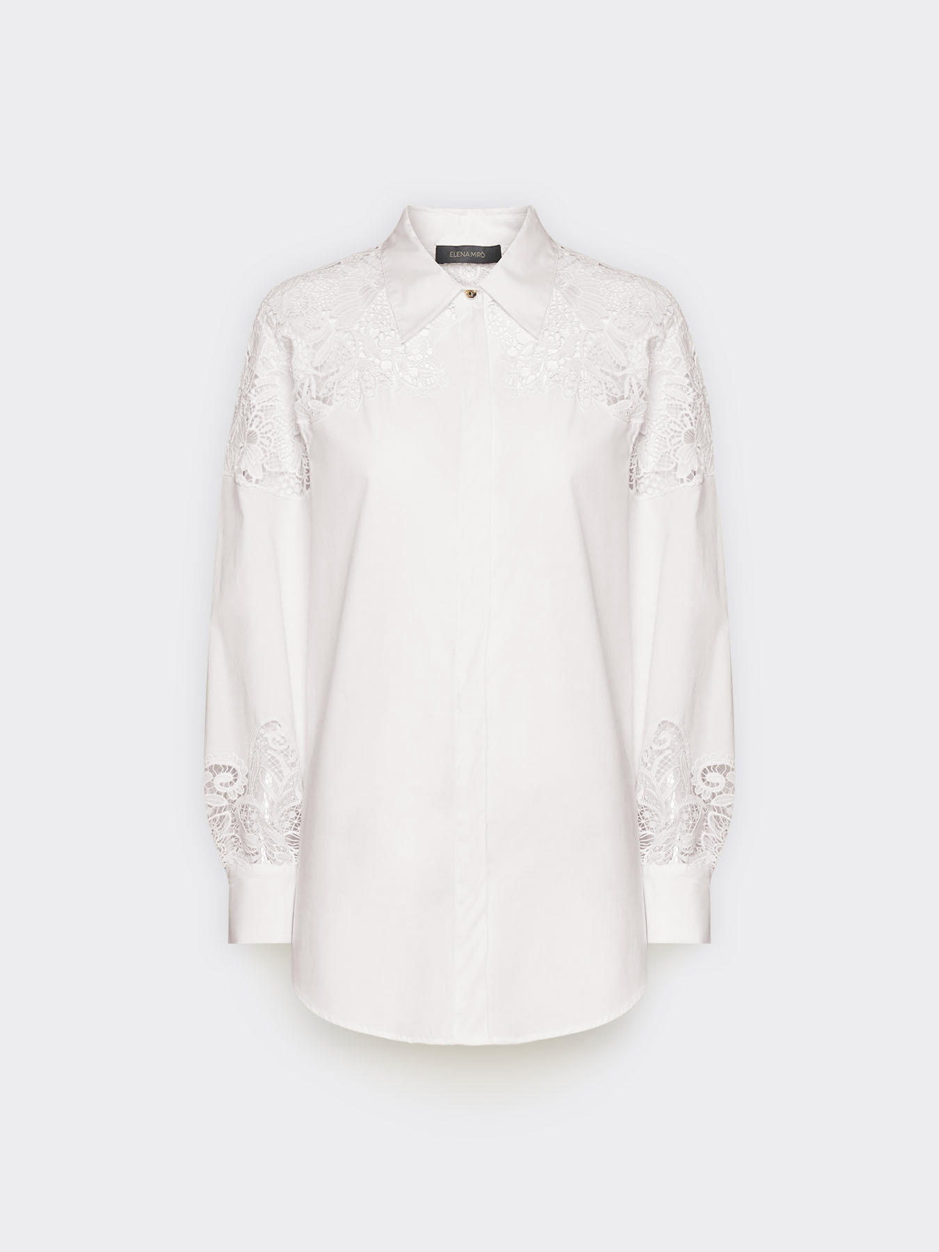 Camisa com renda image number 4