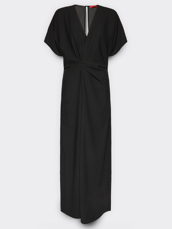 Long dress with central knot