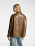 Boxy coat with craquel&eacute; effect image number 1