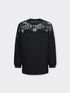 Sweatshirt with lace image number 4