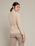 Cardigan brushed in lana sostenibile e cashmere image number 1