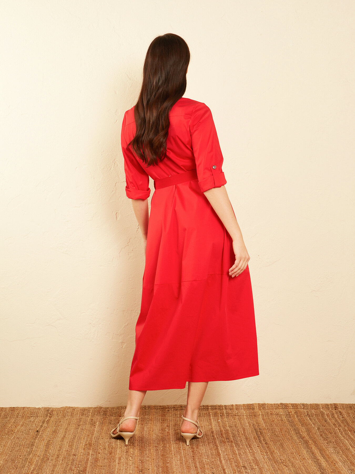 Vestido de algod&oacute;n image number 1