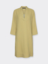 Enver satin dress with V-neckline image number 4